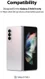 Ringke ID Glass Samsung Galaxy Z Fold 3 Screen Protector Display Folie afbeelding 11