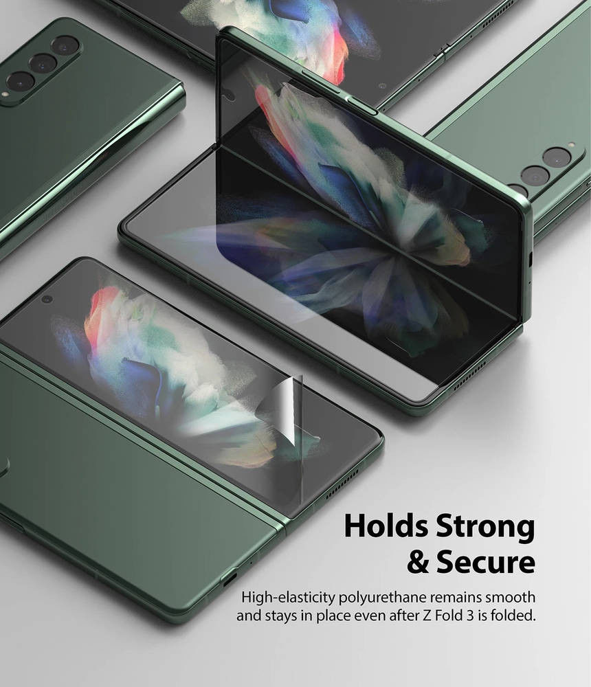 Ringke ID Glass Samsung Galaxy Z Fold 3 Screen Protector Display Folie afbeelding 6