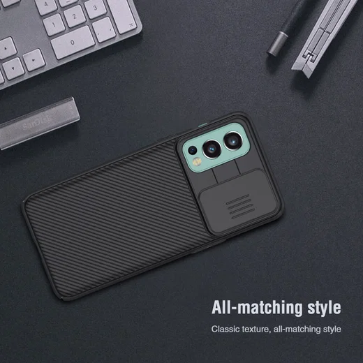 Nillkin CamShield OnePlus Nord 2 5G Hoesje met Camera Slider Zwart afbeelding 14