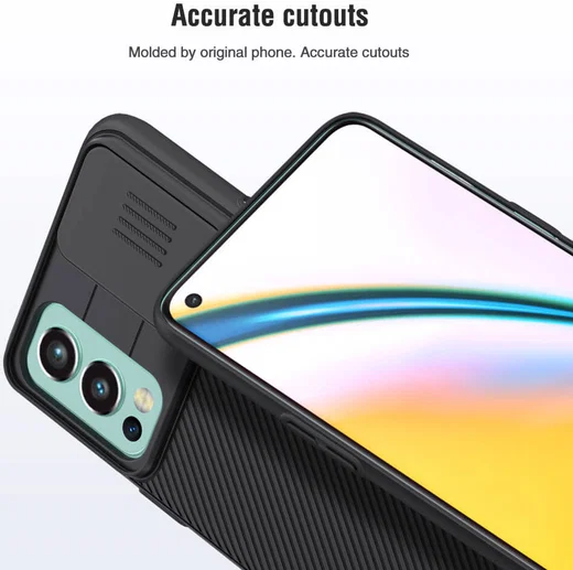 Nillkin CamShield OnePlus Nord 2 5G Hoesje met Camera Slider Zwart afbeelding 10