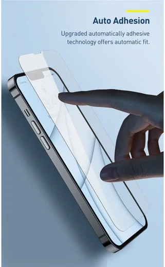 Baseus Apple iPhone 13 / Pro Tempered Glass Screenprotector (2-Pack) afbeelding 23