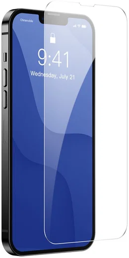 Baseus Apple iPhone 13 / Pro Tempered Glass Screenprotector (2-Pack) afbeelding 3