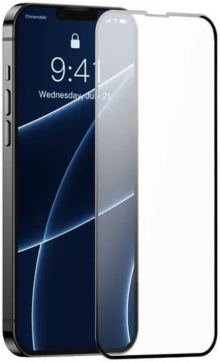 Baseus Apple iPhone 13 / 13 Pro Tempered Glass Screen Protector 2-Pack afbeelding 2