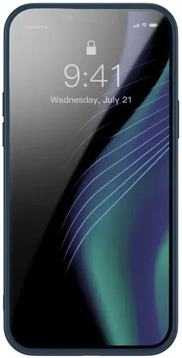 Baseus Apple iPhone 13 Hoesje Back Cover TPU Transparant Blauw afbeelding 9