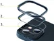 Baseus Apple iPhone 13 Hoesje Back Cover TPU Transparant Blauw afbeelding 8