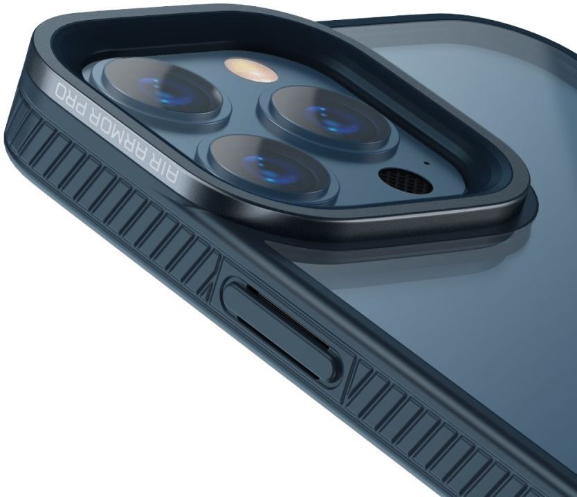 Baseus Apple iPhone 13 Pro Max Hoesje TPU Back Cover Transparant/Blauw afbeelding 2