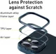 Baseus Apple iPhone 13 Pro Max Hoesje TPU Back Cover Transparant/Blauw afbeelding 7