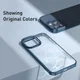Baseus Apple iPhone 13 Pro Max Hoesje TPU Back Cover Transparant/Blauw afbeelding 9
