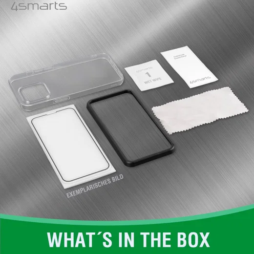 4smarts iPhone 13 Pro Hoesje TPU met Screen Protector met Montageframe afbeelding 11