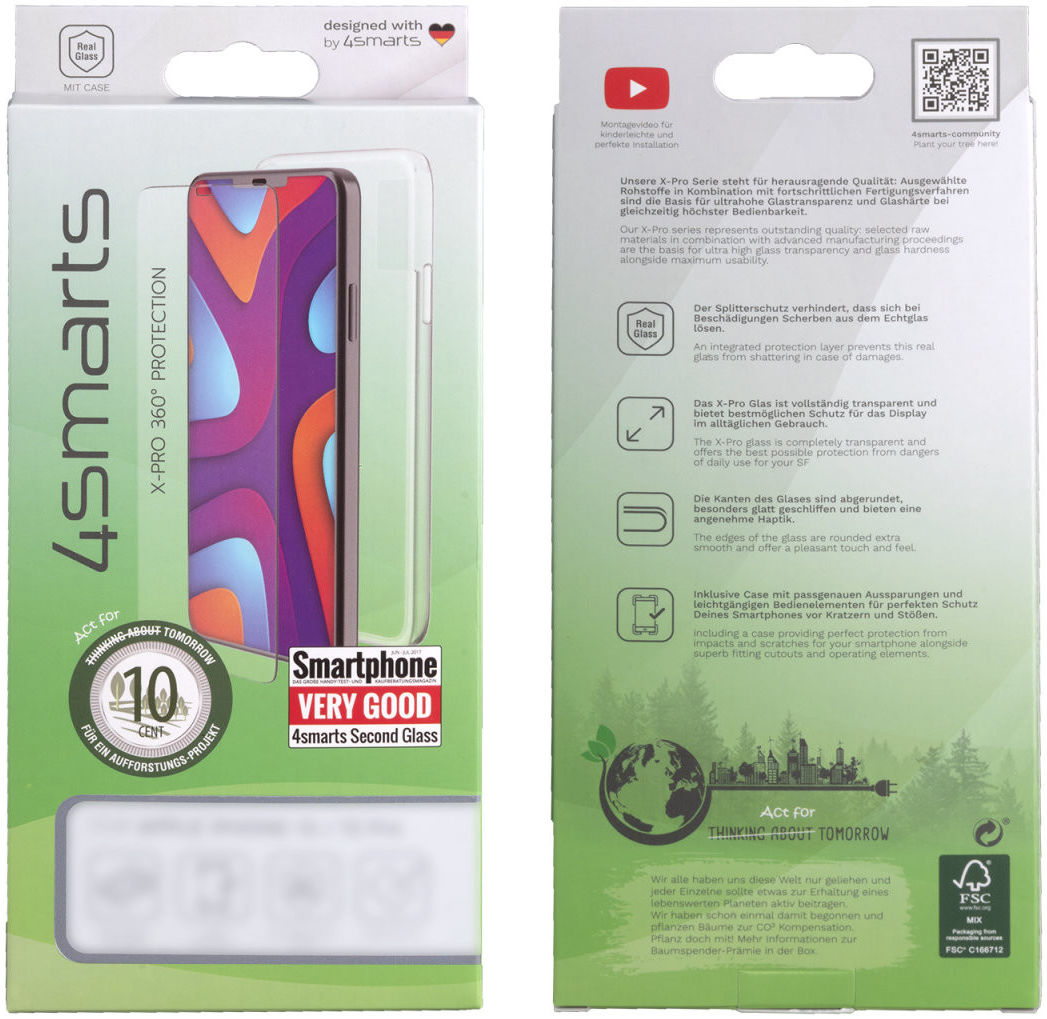 4smarts iPhone 13 Pro TPU Hoesje MagSafe + Screen Protector met Frame afbeelding 12