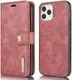 Apple iPhone 13 Pro Max Hoesje 2-in-1 Book Case en Back Cover Rood afbeelding 10