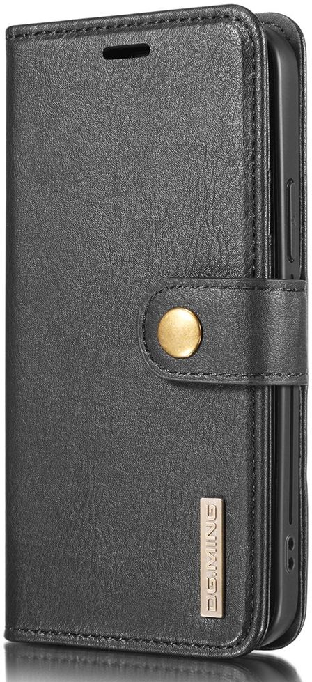 DG Ming Apple iPhone 13 Hoesje 2-in-1 Book Case en Back Cover Zwart afbeelding 8