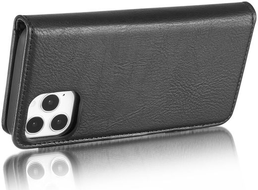 DG Ming Apple iPhone 13 Hoesje 2-in-1 Book Case en Back Cover Zwart afbeelding 11