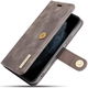 DG Ming Apple iPhone 13 Hoesje 2-in-1 Book Case en Back Cover Coffee afbeelding 4