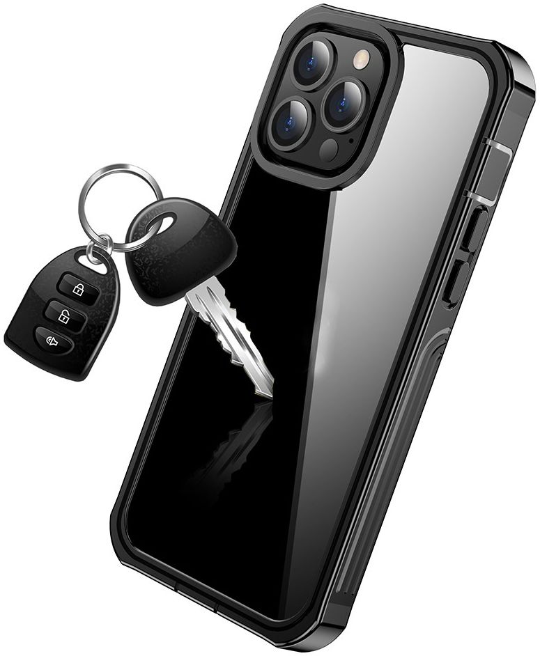 iPhone 13 Pro Hoesje Full Protect 360° Cover Schokbestendig Zwart afbeelding 13