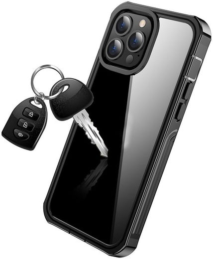 iPhone 13 Pro Hoesje Full Protect 360° Cover Schokbestendig Zwart afbeelding 13