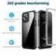 iPhone 13 Pro Max Hoesje Full Protect 360° Cover Schokbestendig Zwart afbeelding 4