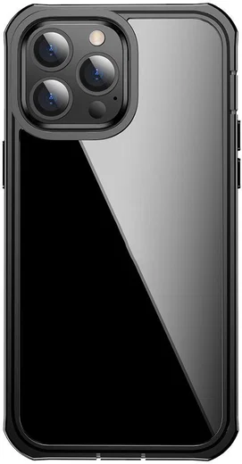 iPhone 13 Pro Max Hoesje Full Protect 360° Cover Schokbestendig Zwart afbeelding 11