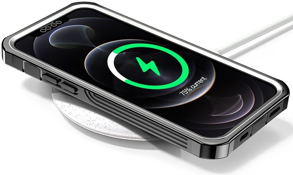 iPhone 13 Pro Max Hoesje Full Protect 360° Cover Schokbestendig Zwart afbeelding 14