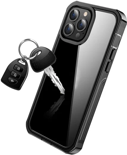 iPhone 13 Pro Max Hoesje Full Protect 360° Cover Schokbestendig Zwart afbeelding 12
