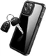 iPhone 13 Pro Max Hoesje Full Protect 360° Cover Schokbestendig Zwart afbeelding 12