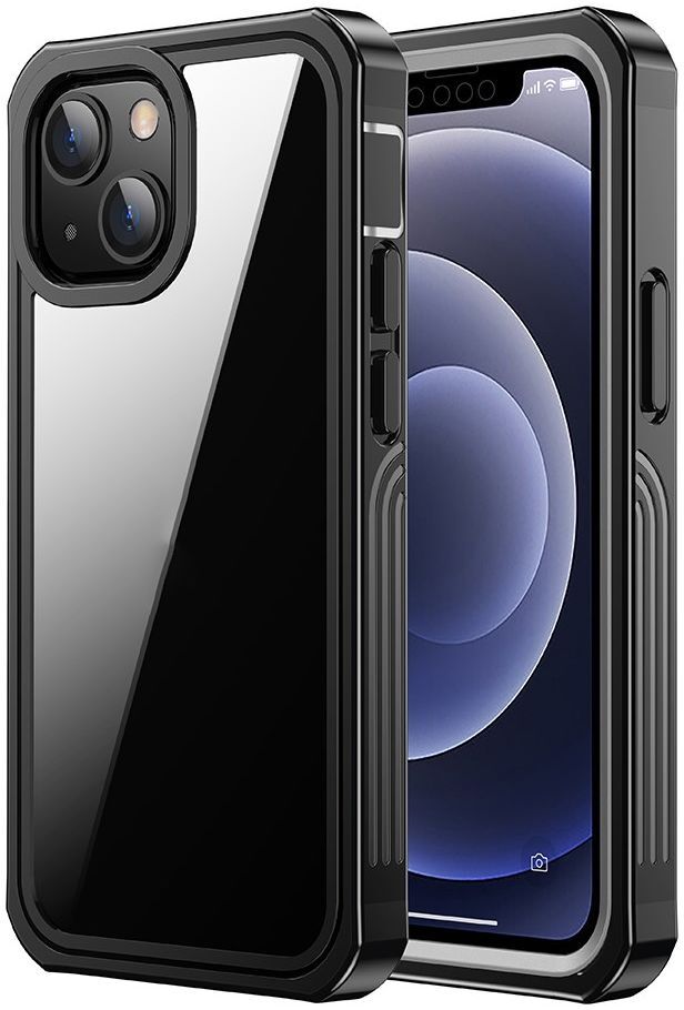 Apple iPhone 13 Hoesje Full Protect 360° Cover Schokbestendig Zwart afbeelding 5