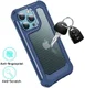 Apple iPhone 13 Pro Hoesje Volledig Schokbestendig Carbon Cover Groen afbeelding 6