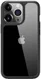 Apple iPhone 13 Pro Hoesje Hybride Back Cover Transparant/Zwart afbeelding 1