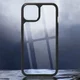 Apple iPhone 13 Pro Hoesje Hybride Back Cover Transparant/Zwart afbeelding 6