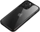 iPaky Apple iPhone 13 Pro Max Hoesje Back Cover Transparant/Zwart afbeelding 1