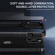 iPaky Apple iPhone 13 Pro Max Hoesje Back Cover Transparant/Zwart afbeelding 4