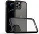 iPaky Apple iPhone 13 Pro Max Hoesje Back Cover Transparant/Zwart afbeelding 3