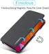LC.IMEEKE Apple iPhone 13 Hoesje Retro Portemonnee Book Case Zwart afbeelding 7