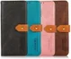 KHAZNEH Samsung Galaxy A03s Hoesje Duo Color Wallet Book Case Zwart afbeelding 9