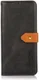KHAZNEH Samsung Galaxy A03s Hoesje Duo Color Wallet Book Case Zwart afbeelding 2