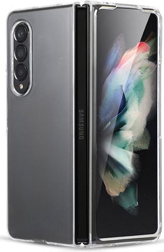 Samsung Galaxy Z Fold 3 Hoesje Hard Case Back Cover Transparant