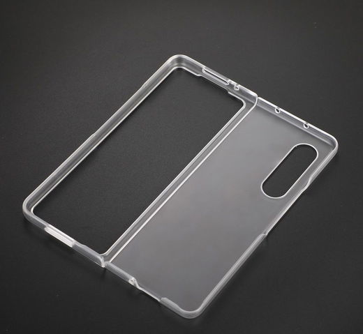 Samsung Galaxy Z Fold 3 Hoesje Hard Case Back Cover Transparant afbeelding 4