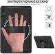 Samsung Galaxy Tab S7 FE Hoes Full Protect Cover met Kickstand Zwart afbeelding 4