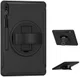 Samsung Galaxy Tab S7 FE Hoes Full Protect Cover met Kickstand Zwart afbeelding 13