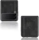 Samsung Galaxy Z Flip 3 Hoesje Kunstleer Back Cover Zwart afbeelding 3