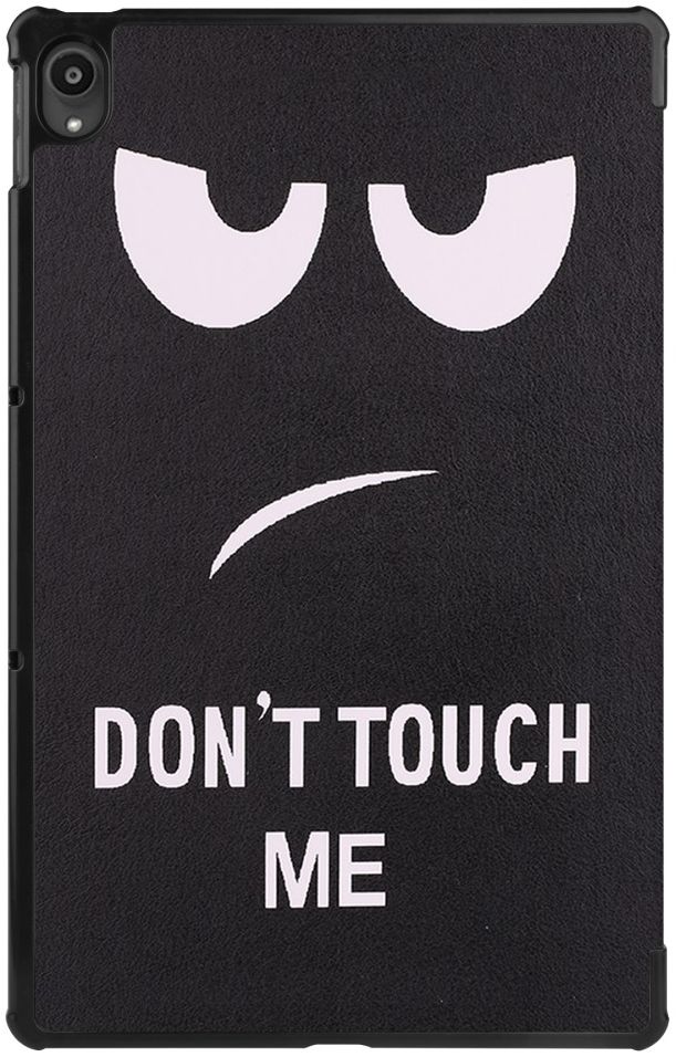 Lenovo Tab P11 / P11 Plus Hoes Tri-Fold Book Case Don't Touch me Print afbeelding 9