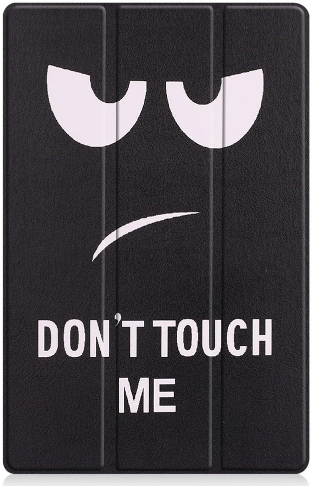 Lenovo Tab P11 / P11 Plus Hoes Tri-Fold Book Case Don't Touch me Print afbeelding 11