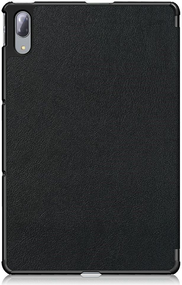 Lenovo Tab P11 Pro Hoes Tri-Fold Book Case Kunstleer Zwart afbeelding 2