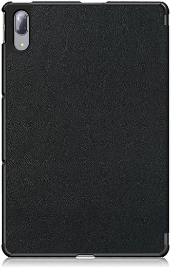 Lenovo Tab P11 Pro Hoes Tri-Fold Book Case Kunstleer Zwart afbeelding 2