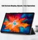 Lenovo Tab P11 Pro Hoes Tri-Fold Book Case Kunstleer Zwart afbeelding 7