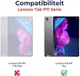 Lenovo Tab P11 Pro Hoes Tri-Fold Book Case Kunstleer Rood afbeelding 12