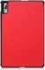 Lenovo Tab P11 Pro Hoes Tri-Fold Book Case Kunstleer Rood afbeelding 2