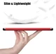 Lenovo Tab P11 Pro Hoes Tri-Fold Book Case Kunstleer Rood afbeelding 6