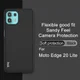 IMAK UC-3 Series Motorola Edge 20 Lite Hoesje Flexibel Dun TPU Zwart afbeelding 7