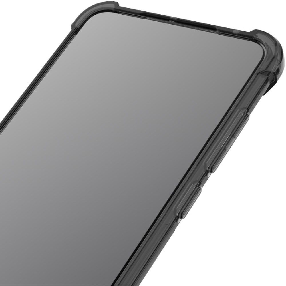 Motorola Edge 20 Pro Hoesje TPU + Screenprotector Transparant Zwart afbeelding 11